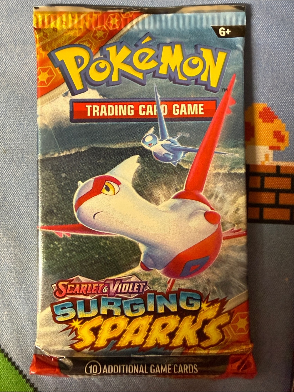 Trading Card Game Booster Pack - Scarlet & Violet Surging Sparks - Red & White